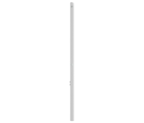 Cabecero de metal blanco 75 cm