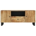 Mueble de TV madera mango y madera contrachapada 105x33,5x46 cm