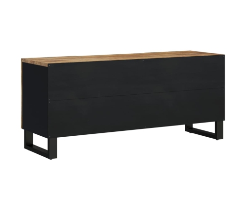 Mueble de TV madera mango y madera contrachapada 105x33,5x46 cm