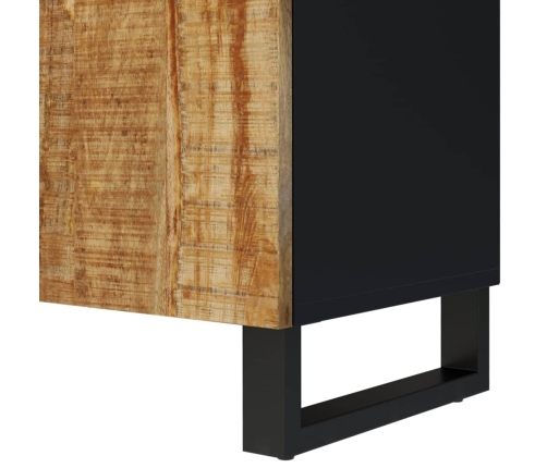 Mueble de TV madera mango y madera contrachapada 105x33,5x46 cm