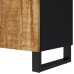 Mueble de TV madera mango y madera contrachapada 105x33,5x46 cm