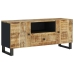 Mueble de TV madera mango y madera contrachapada 105x33,5x46 cm