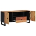 Mueble de TV madera acacia y madera contrachapada 105x33,5x46cm