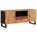 Mueble de TV madera acacia y madera contrachapada 105x33,5x46cm