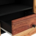 Mueble de TV madera acacia y madera contrachapada 105x33,5x46cm