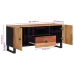 Mueble de TV madera acacia y madera contrachapada 105x33,5x46cm