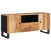 Mueble de TV madera acacia y madera contrachapada 105x33,5x46cm