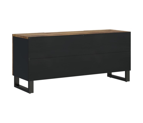 vidaXL Mueble de TV madera mango y madera contrachapada 105x33,5x46 cm