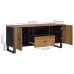 vidaXL Mueble de TV madera mango y madera contrachapada 105x33,5x46 cm