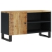 Mueble de TV madera mango y madera contrachapada 80x33x46 cm