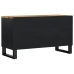 Mueble de TV madera mango y madera contrachapada 80x33x46 cm