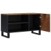 Mueble de TV madera reciclada y madera contrachapada 80x33x46cm