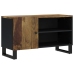 Mueble de TV madera mango y madera contrachapada 80x33x46 cm