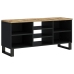 Mueble de TV madera mango y madera contrachapada 100x33x46 cm