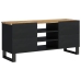 Mueble de TV madera mango y madera contrachapada 100x33x46 cm