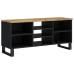 Mueble de TV madera mango y madera contrachapada 100x33x46 cm