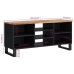 Mueble de TV madera acacia y madera contrachapada 100x33x46 cm