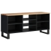 Mueble de TV madera acacia y madera contrachapada 100x33x46 cm