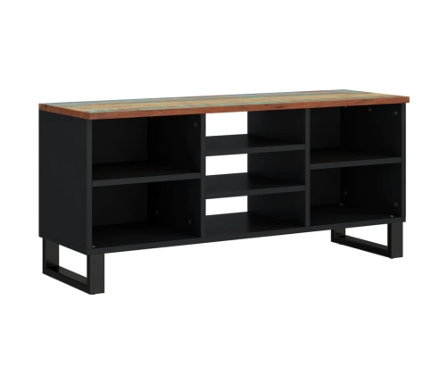 Mueble de TV madera reciclada madera contrachapada 100x33x46cm