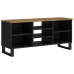 Mueble de TV madera mango y madera contrachapada 100x33x46 cm