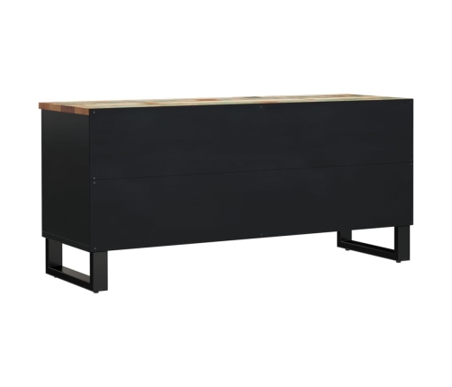 Mueble de TV madera reciclada madera contrachapada 100x33x46cm