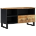 Mueble de TV madera mango y madera contrachapada 80x33x46 cm