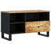 Mueble de TV madera mango y madera contrachapada 80x33x46 cm