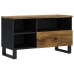 Mueble de TV madera mango y madera contrachapada 80x33x46 cm