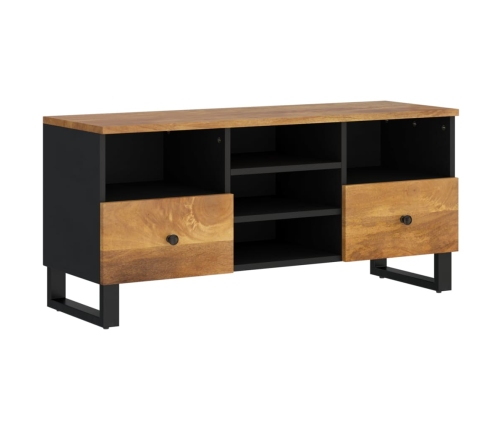 vidaXL Mueble de TV madera mango y madera de ingeniería 100x33x46 cm