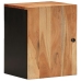 Armario de baño de pared madera maciza de acacia 38x33x48 cm