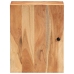 Armario de baño de pared madera maciza de acacia 38x33x48 cm