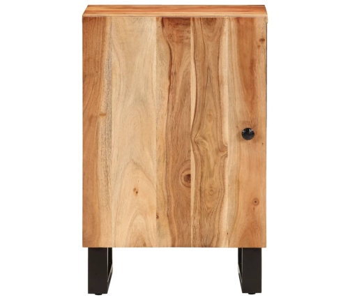 Mueble de baño madera maciza de acacia 38x33x58 cm