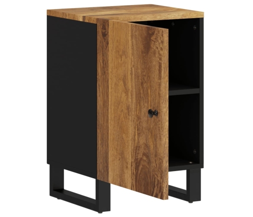 Mueble de baño madera maciza de mango 38x33x58 cm