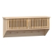 Armario pared ganchos madera contrachapada 80x24x35,5 cm