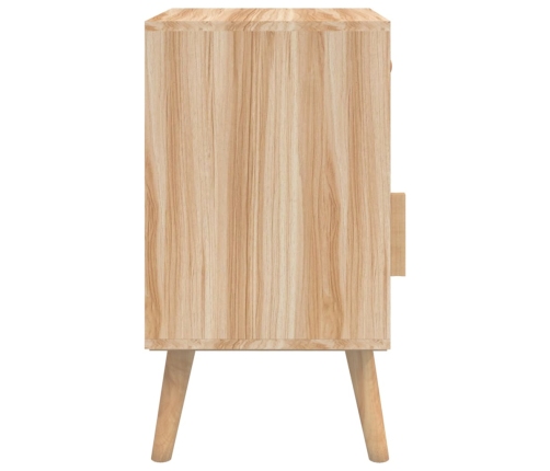 Mesitas de noche 2 uds madera contrachapada 40x30x55 cm