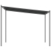 Cenador acero y tela gris antracita 3x3 m 180 g/m²
