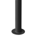 Cenador acero y tela gris antracita 3x3 m 180 g/m²