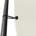 Cenador de acero y tela blanco 4x4 180 g/m²