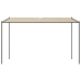 Cenador acero y tela beige 4x4 m 180 g/m²