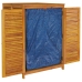 Caja de almacenaje de jardín madera maciza acacia 70x87x104 cm