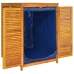 Caja de almacenaje de jardín madera maciza acacia 70x87x104 cm