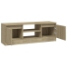 vidaXL Mueble de TV con puerta roble Sonoma 102x30x36 cm