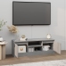 Mueble de TV con puerta gris Sonoma 102x30x36 cm