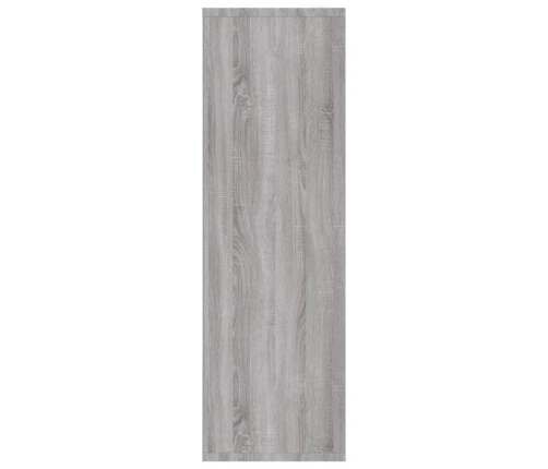 Estantería/Aparador madera contrachapada gris Sonoma 50x25x80cm