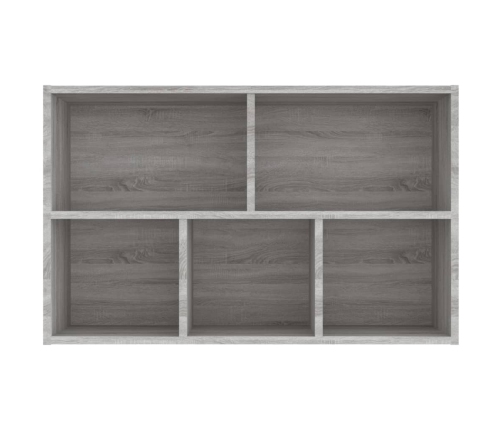 Estantería/Aparador madera contrachapada gris Sonoma 50x25x80cm