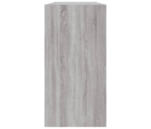 Estantería/Aparador madera contrachapada gris Sonoma 50x25x80cm