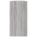 Estantería/Aparador madera contrachapada gris Sonoma 50x25x80cm