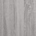 Armario de madera contrachapada gris Sonoma 100x50x200 cm