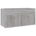 Set de muebles de baño 2 pzas madera contrachapada gris sonoma