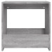 vidaXL Mesa auxiliar madera contrachapada gris Sonoma 50x26x50 cm